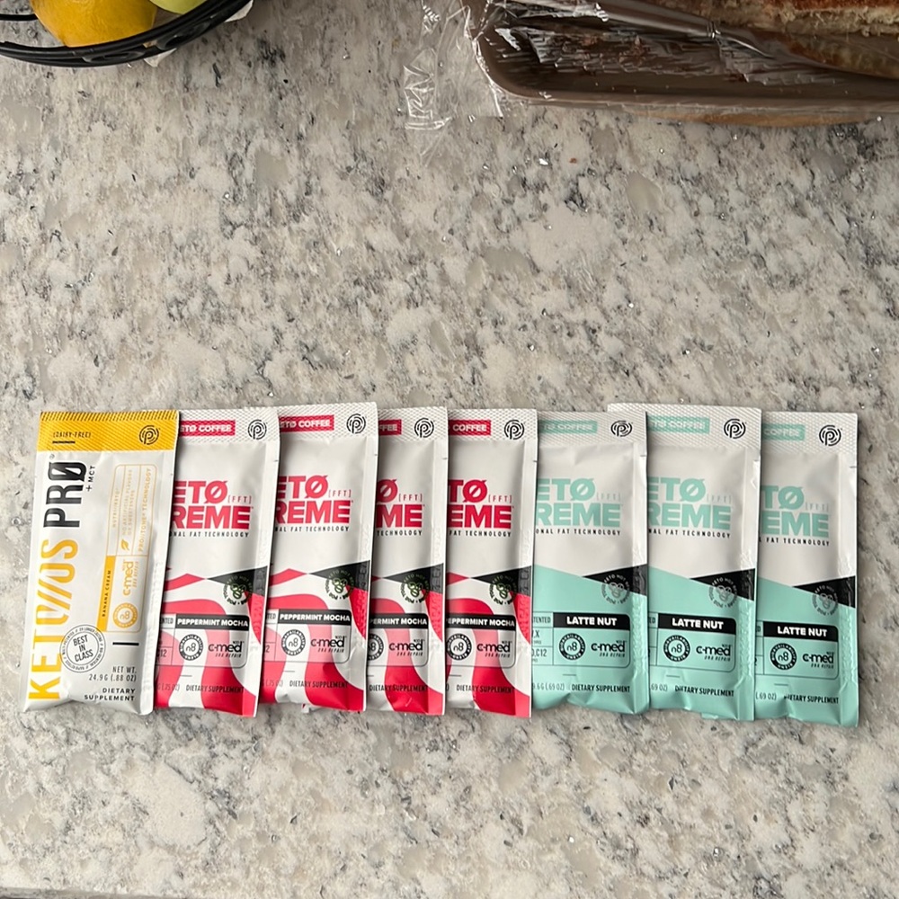 Prüvit Keto Kreme variety pack